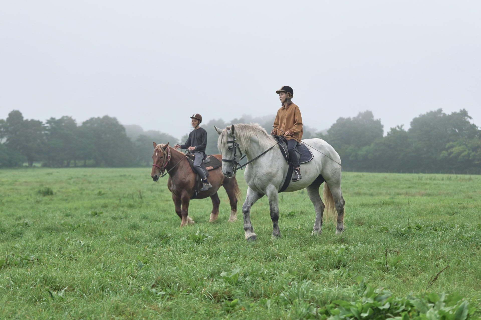 Horse Riding at Ainosawa Pasture